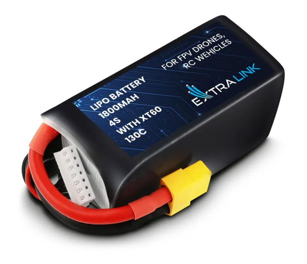 ExtraLink LiPo 4S 1800mAh XT60 130C Bateria do dronów FPV - 1500695 - zdjęcie